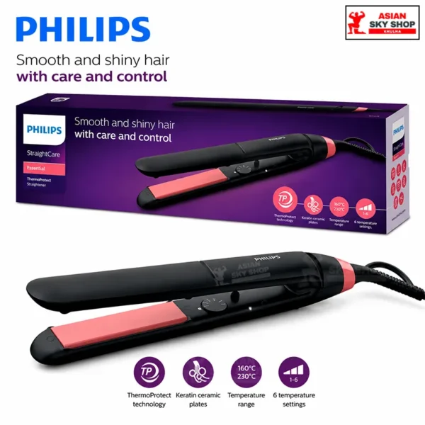 Philips BHS376 ThermoProtect Hair Straightener