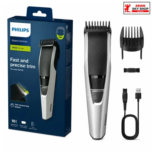 Philips Beard Trimmer Series 3000 (Model: BT3206/14)