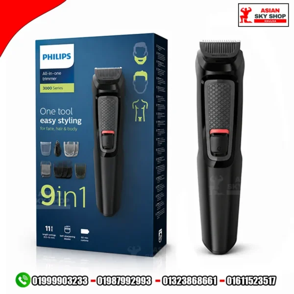 Philips Series 3000 9-in-1 All-in-one Trimmer (Model: MG3710)