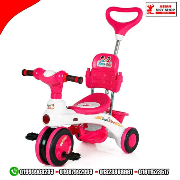 Rock Rider Kids Tricycle (Pink) Asian sky shop khulna