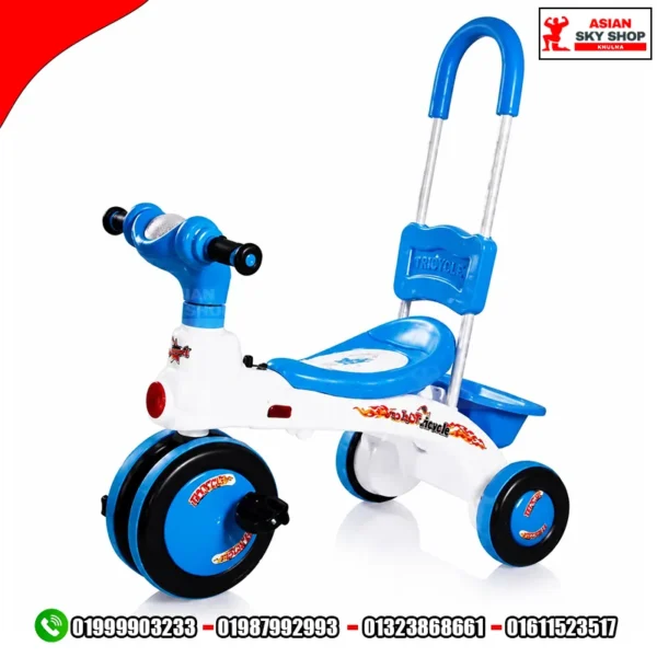 Rock Rider Kids Tricycle with Parental Support Handle