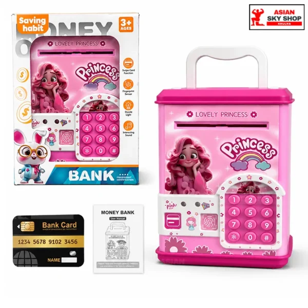 Smart Fingerprint Identification Money Bank