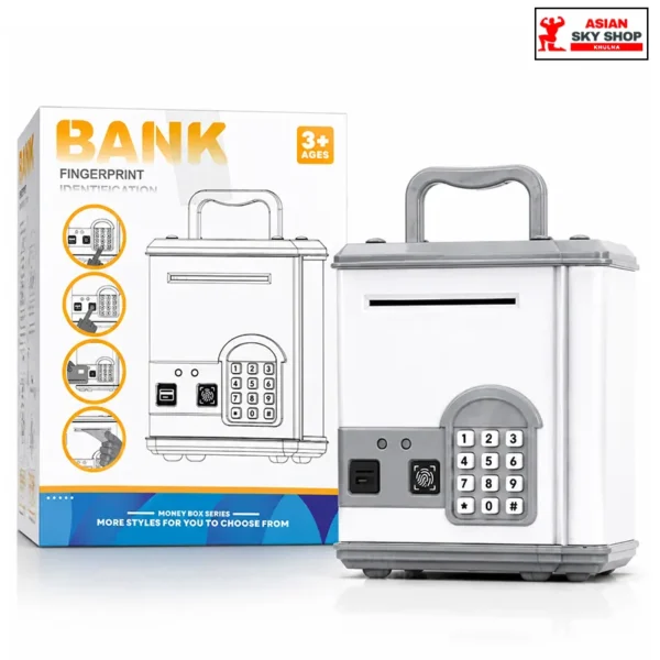 Smart Fingerprint Identification Money Bank