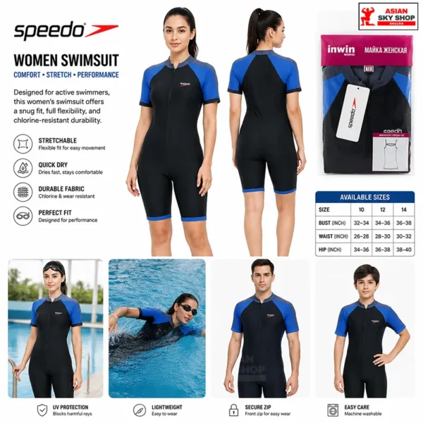 Speedo Premium Man-Women & Teen Full Body Swimsuit