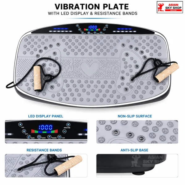 Ultra Thin Body Slimmer Vibration Plate