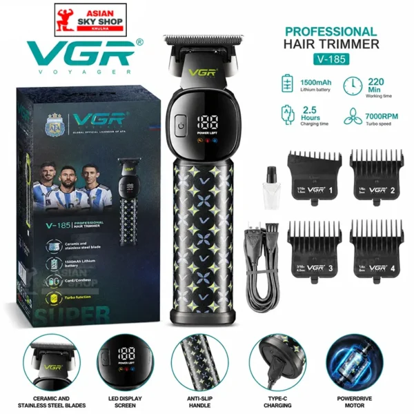 VGR V-185 Professional Hair Trimmer