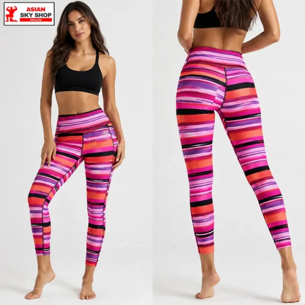 Women’s Fitness Multi-Color Yoga & Fitness Leggings